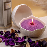 sable de bougie dans vase lune