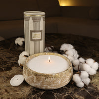 bougie poudre fleur de coton