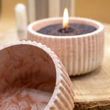 vase en résine pour perles de bougie