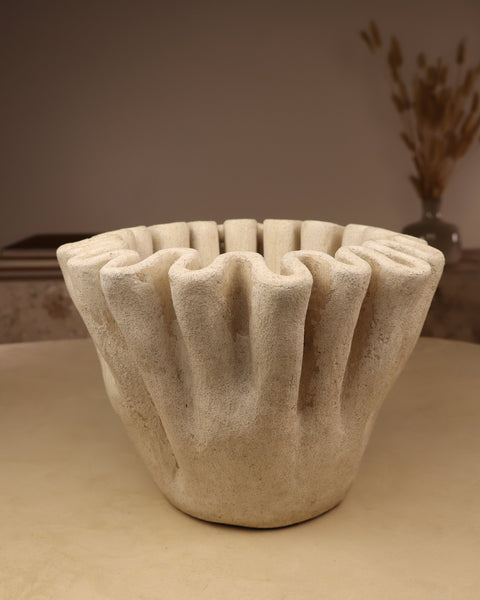 pot pour bougie en perles