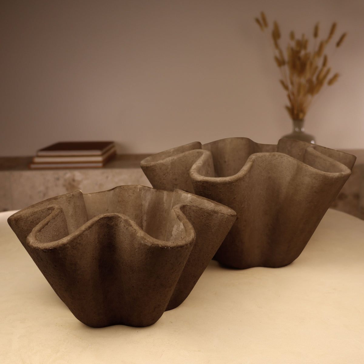 pot en terre cuite pour perles de bougie