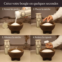 Perles de bougie parfumées 500g - EPHA®