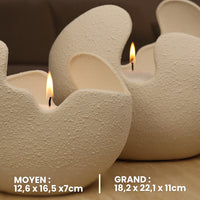 EPHA® beige keramische vaas
