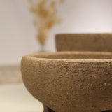 vase en terre cuite pour bougie en poudre