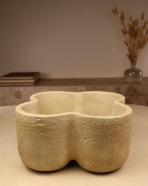 pot trelfe grand pour sable de bougie