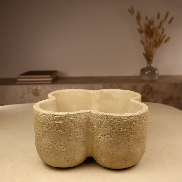 pot trelfe grand pour sable de bougie