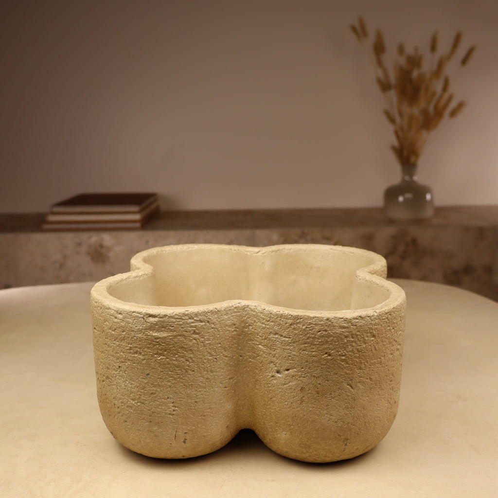 pot trelfe grand pour sable de bougie