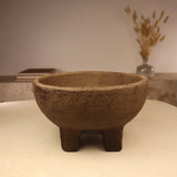 Grand vase sur pieds pour sable de bougie