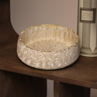 Vase EPHA® aux feuilles d'or - fait main