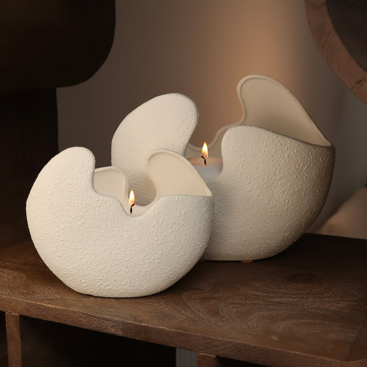 Vase EPHA® en céramique beige