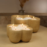 set contenants artisanaux pour bougie poudre