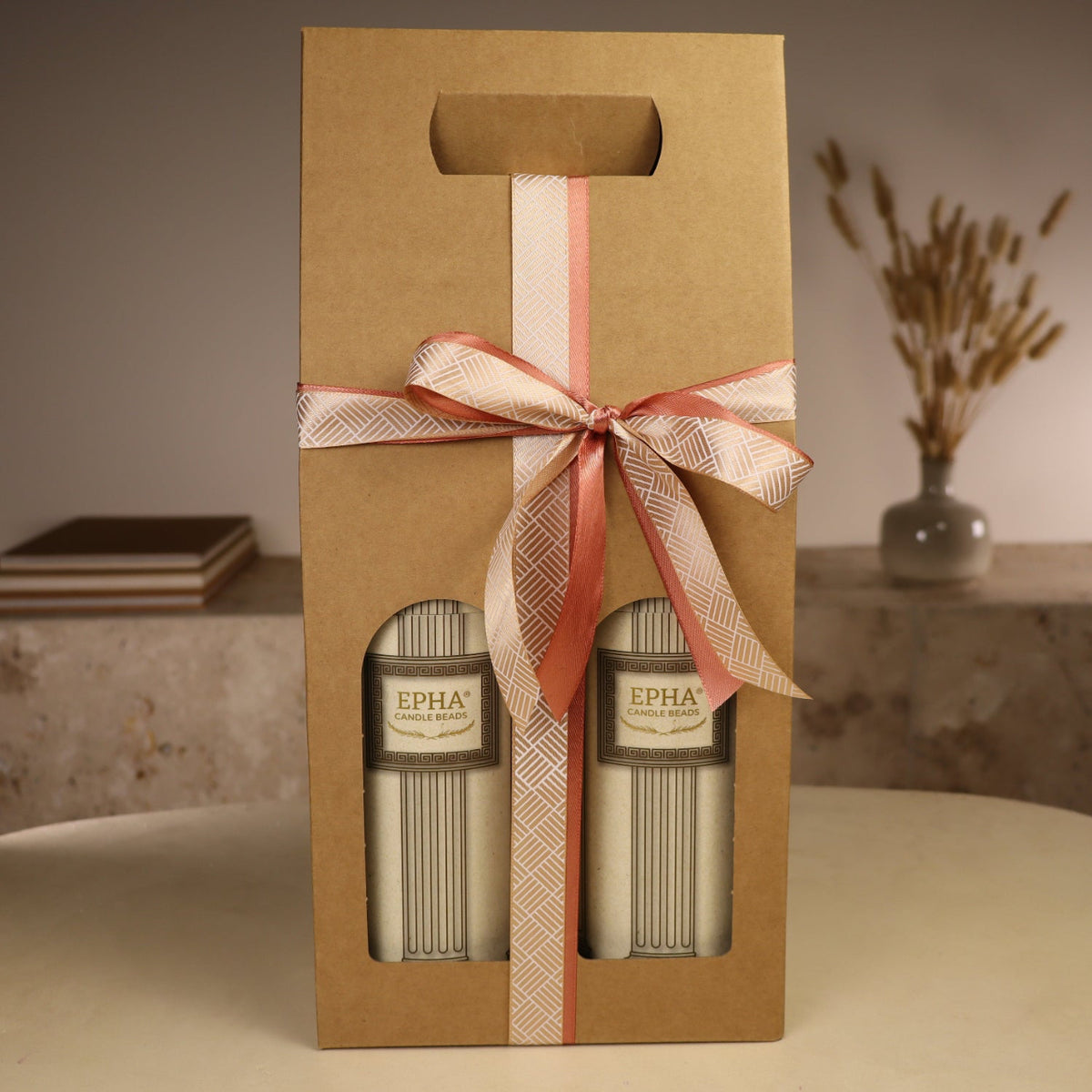Pack cadeau bougie poudre
