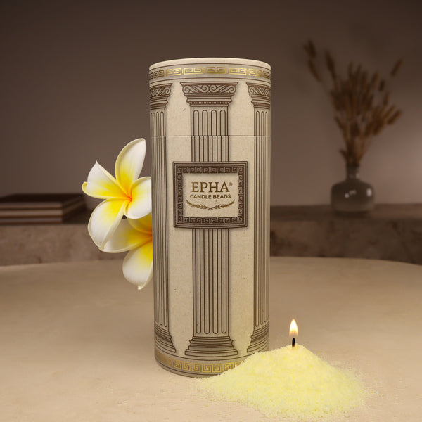 Bougie en poudre parfum monoi