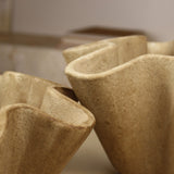 Deux Vases fleur pour sable de bougie