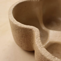 pot artisanal pour bougie poudre