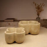 pot trèfle pour sable de bougie