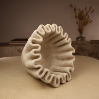 vase relief pour bougie perle