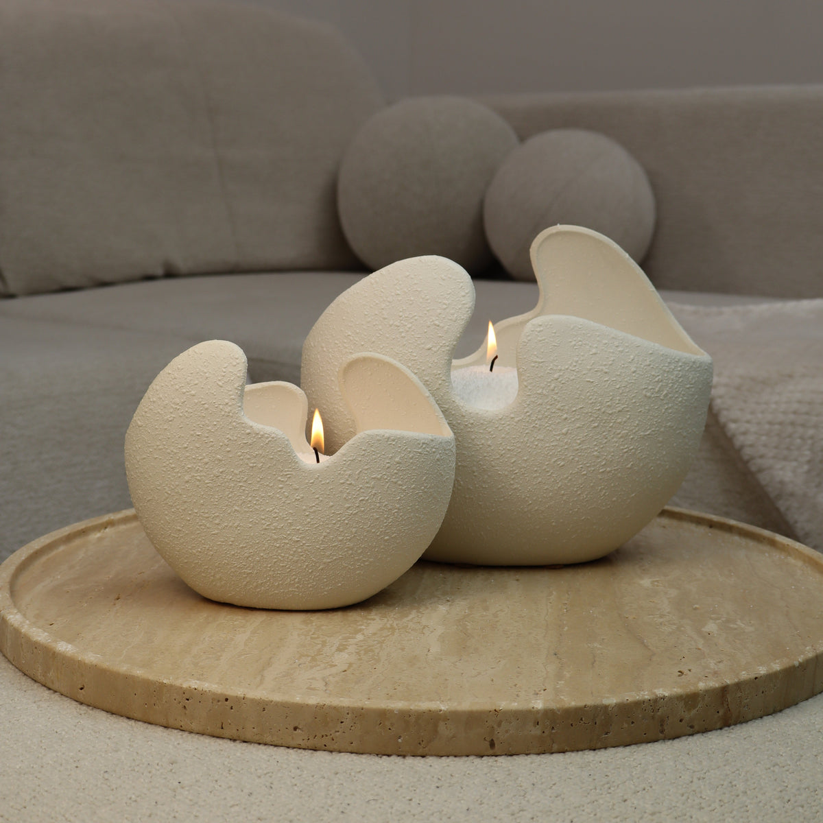 vase pour perles de bougie