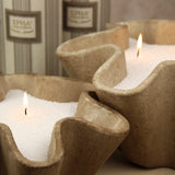 Vase pour bougie en poudre