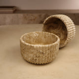 pot en résine sauge pour sable de bougie