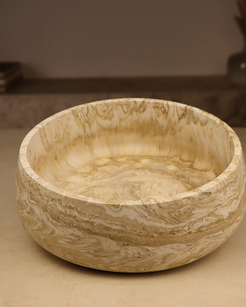 vase fait main pour bougie en perle