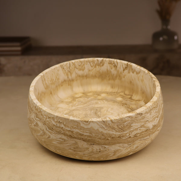 vase fait main pour bougie en perle