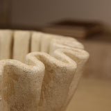 vase pour bougie en sable