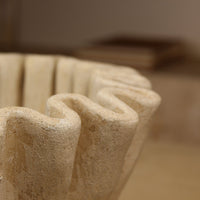 vase pour bougie en sable
