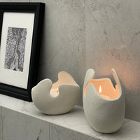 vases sable de bougie 