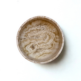 pot en jesmonite pour sable bougie perle réutilisable